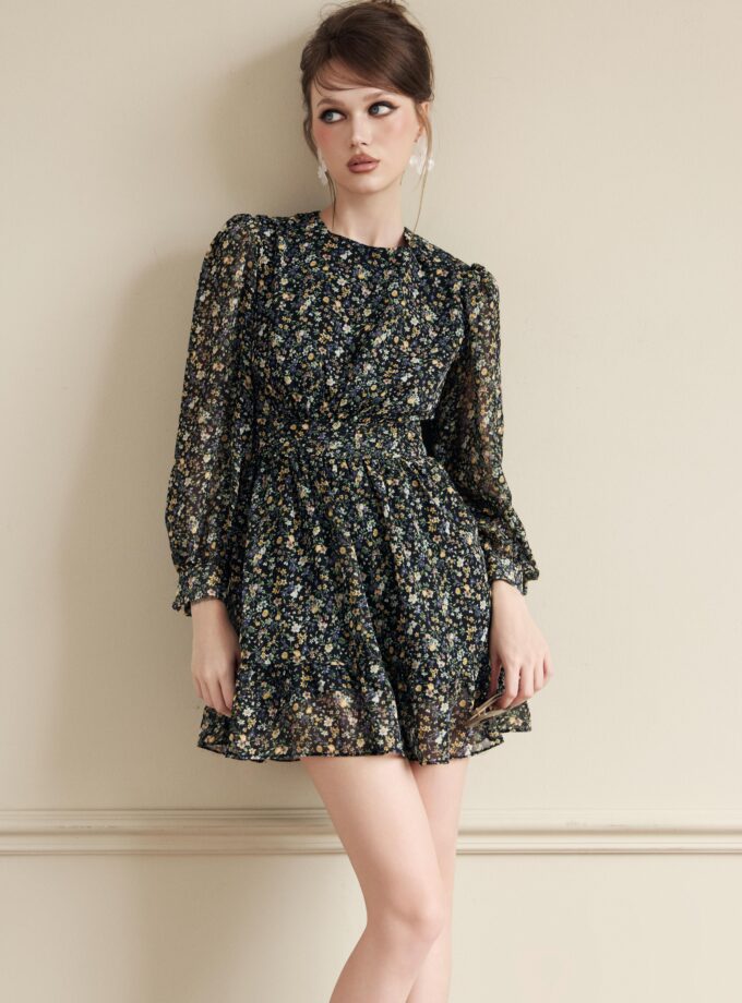 DREAMERS® ROSALYN MINI DRESS BLACK